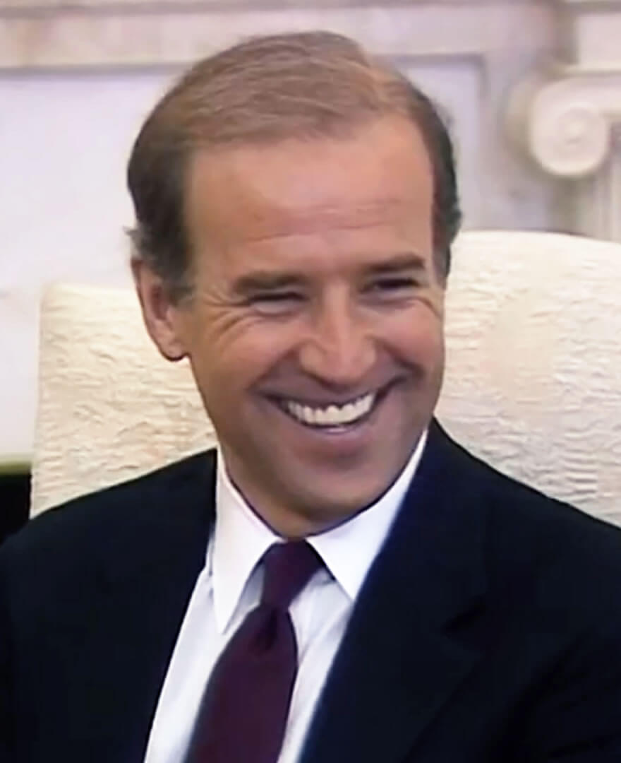 Joe Biden in 1987 at White House